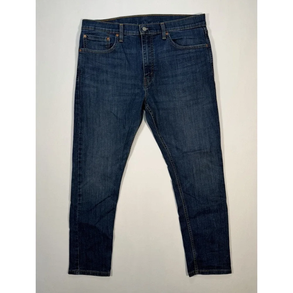 Levi's 512 Slim Taper Jeans Men's 36x30 Blue Stretch Denim Pants